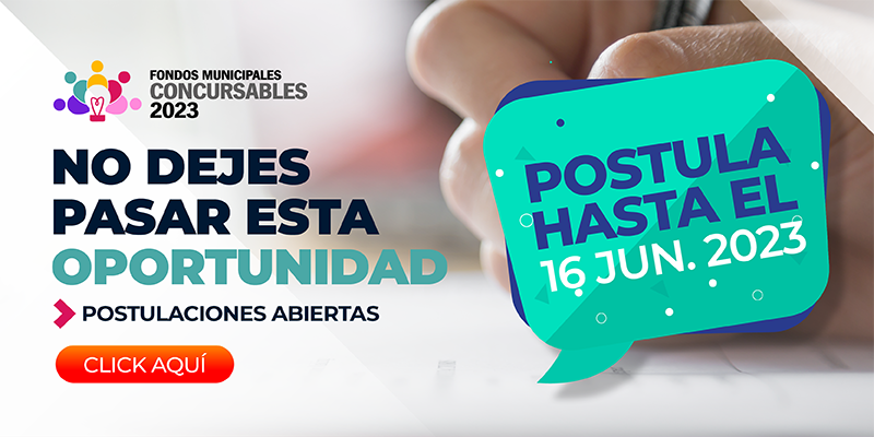  Fondos Concursables 2023 - Postula Aquí