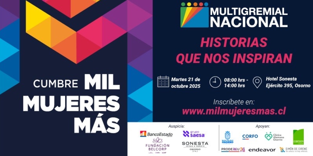 Sexta Versión de la Cumbre Mil Mujeres Más 2025