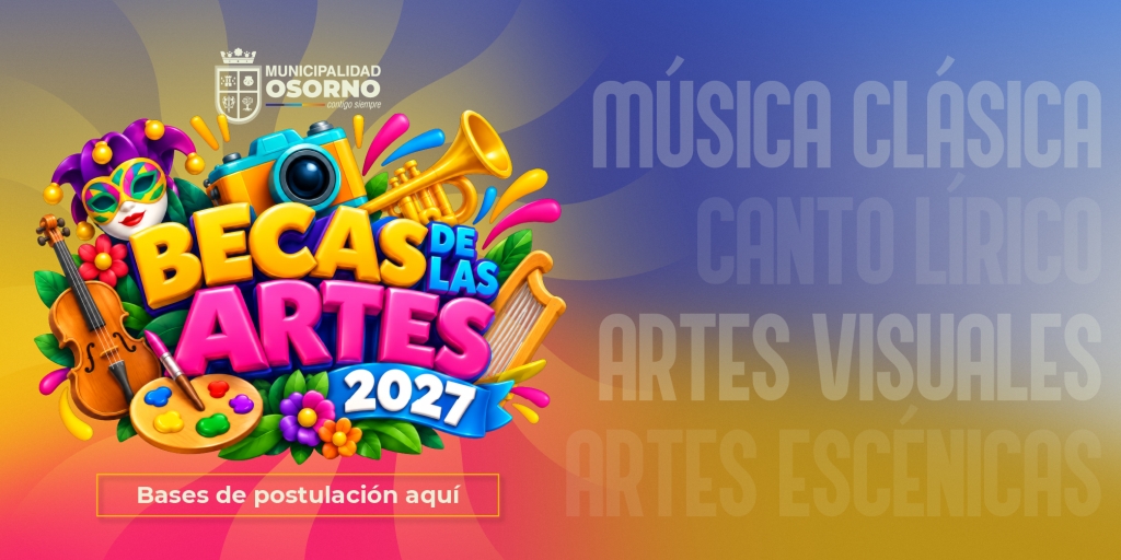 BECA MUNICIPAL DE LAS ARTES 2027