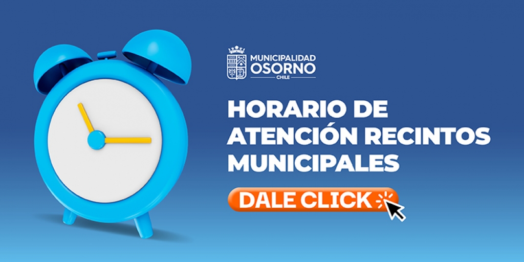  Horario de Atención de Recintos Municipales