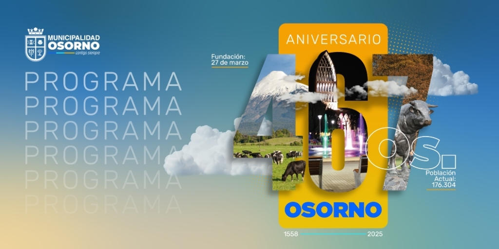  Programa Aniversario de Osorno 2025
